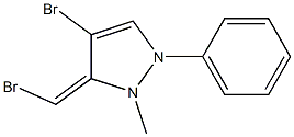 4-BROMO-3-BROMOMETHYLENE-2-METHYL-1-PHENYL-PYRAZOL