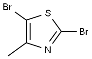 2,5-DIBROMO-4-METHYLTHIAZOLE ,97%,,结构式