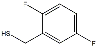 2,5-DIFLUOROBENZYL MERCAPTAN 97% 化学構造式