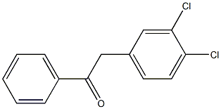 2-(3,4-DICHLOROPHENYL)ACETOPHENONE 97% Structure