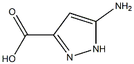 5-AMINO-1H-PYRAZOLE-3-CARBOXYLIC ACID Structure