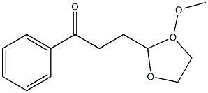 3-(1,3-DIOXOLAN-2-YL)-3''-METHOXYPROPIOPHENONE 96% Struktur