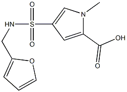 4-{[(2-FURYLMETHYL)AMINO]SULFONYL}-1-METHYL-1H-PYRROLE-2-CARBOXYLIC ACID|