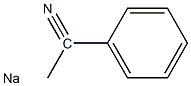 2- PHENYL ACETONITRILE SODIUM 结构式