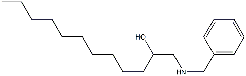 1-Benzylamino-dodecan-2-ol 化学構造式