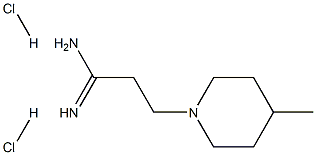 3-(4-Methyl-piperidin-1-yl)-propionamidine 2HCl|