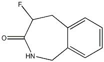 4-Fluoro-1,2,4,5-tetrahydrobenzo[c]azepin-3-one Structure