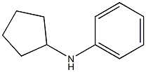 Cyclopentyl-phenyl-amine Struktur