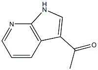 3-ACETYL-7-AZAINDOLE 结构式