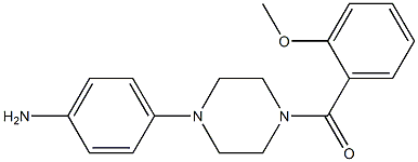 1-(2-METHOXY BENZOYL)-4-(4-AMINOPHENYL )PIPERAZINE