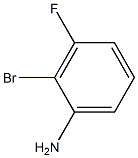 2-BROMO-3-FLUOROBENZENAMINE Structure