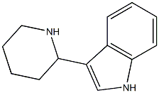 3-(2-PIPERDYL) INDOLE Struktur