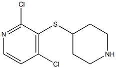 3-(Piperidin-4-ylsulfanyl)-pyridine Dichloride Structure