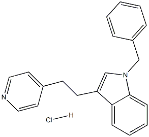 Benzindopyrine Hydrochloride,,结构式