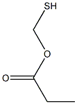 Mercaptomethyl propionate 结构式