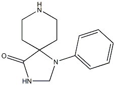 1-PHENYL-4-OXO-1,3,8-TRIAZASPIRO[4,5]DECANE Struktur