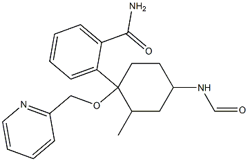  3-methyl-4-(4-(pyridin-2-ylmethoxy)cyclohexanecarboxamido)benzamide