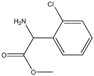  METHYL ALPHA-AMINO-O-CHLOROPHENYLACETATE