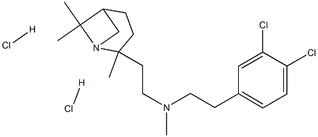 N-(2-(3,4-DICHLOROPHENYL)ETHYL)-N-METHYL-2-(1-AZAPINYL)ETHYLAMINE DIHYDROCHLORIDE Structure