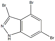 3,4,6-TRIBROMOINDAZOLE Structure