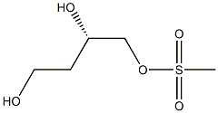 (S)-1,2,4-BUTANETRIOL MESYLATE,,结构式