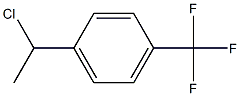 1-CHLORO-1-(4-TRIFLUOROMETHYLPHENYL)ETHANE Struktur