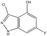 6-FLUORO-4-HYDROXY-3-CHLOROINDAZOLE