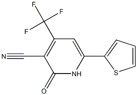 1,2-DIHYDRO-2-OXO-6-(2-THIENYL)-4-(TRIFLUOROMETHYL)-3-PYRIDINECARBONITRILE