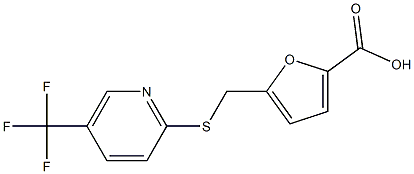  5-(5-(TRIFLUOROMETHYL)PYRIDIN-2-YLTHIOMETHYL)-2-FUROIC ACID