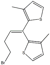  1-Bromo-4,4-bis(3-methyl-thiene-2-yl)but-3-ene