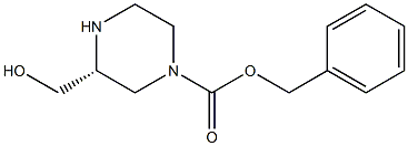  (R)-benzyl 3-(hydroxymethyl)piperazine-1-carboxylate