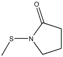 N-Methylthiopyrrolidin-2-One 结构式