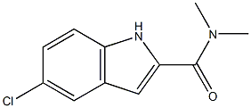 5-Chloroindole-2-carboxylic acid dimethylamide, 98% 化学構造式