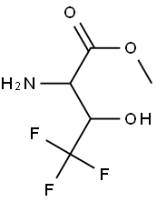 (D,L)METHYL2-AMINO-4,4,4-TRIFLUORO-3-HYDROXYBUTANOATE Structure