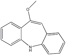10-METHOXY-5H-DIBENZ [B,F] AZPINE Struktur