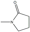 1-METHYLPYRROLIDONE-2,,结构式