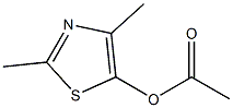 2,4-DIMETHYL-5-ACETOXY THIAZOLE Structure