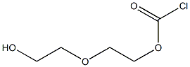 DIETHYLENE GLYCOL CHLOROFORMATE 结构式