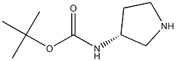 R/S-3-N-BOC-AMINO PYRROLIDINE Struktur