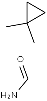 S-(+)-2,2-DIMETHYL CYCLOPROPANE FORMAMIDE,,结构式