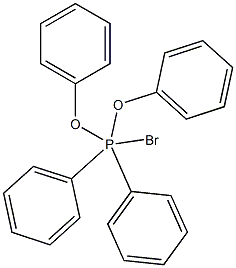 TETRAPHENYLPHOSPHOROUS BROMIDE Struktur