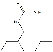 2-ETHYLHEXYLUREA Structure