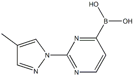 2-(4-METHYL-1H-PYRAZOL-1-YL)PYRIMIDINE-4-BORONIC ACID