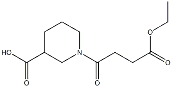 1-(4-ETHOXY-4-OXOBUTANOYL)PIPERIDINE-3-CARBOXYLIC ACID