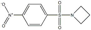 1-(4-NITRO-BENZENESULFONYL)-AZETIDINE 结构式