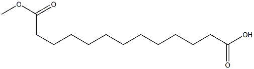 13-METHOXY-13-OXOTRIDECANOIC ACID,,结构式