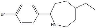 2-(4-BROMOPHENYL)-5-ETHYLAZEPANE 化学構造式