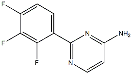 2-(4-TRIFLUOROPHENYL)-4-AMINOPYRIMIDINE,,结构式