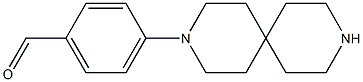 4-(3,9-DIAZASPIRO[5.5]UNDEC-3-YL)BENZALDEHYDE Struktur
