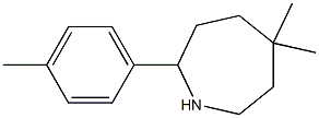 5,5-DIMETHYL-2-(4-METHYLPHENYL)AZEPANE Structure